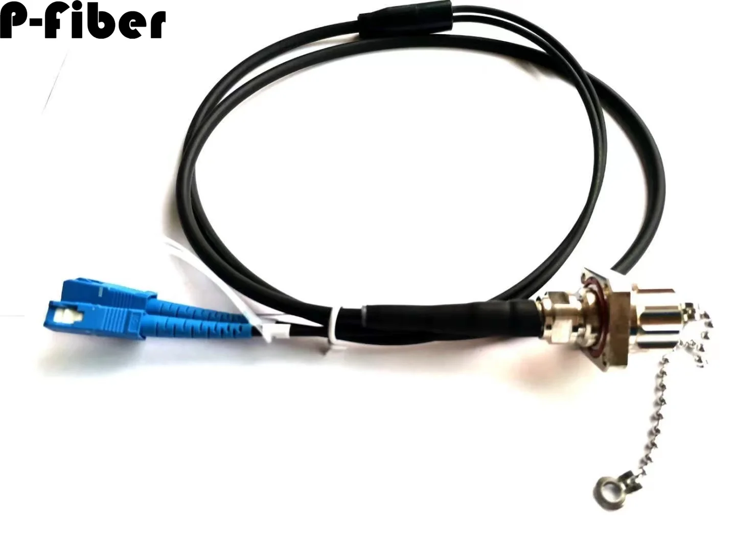 optical fiber jumper ODC waterproof connector TPU field optical fiber adapter (the adapter can be customized)