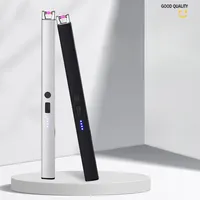 Long smart pulse igniter household aromatherapy candle gas stove ignition stick USB rechargeable arc lighter