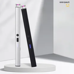 Long smart pulse igniter household aromatherapy candle gas stove ignition stick USB rechargeable arc lighter