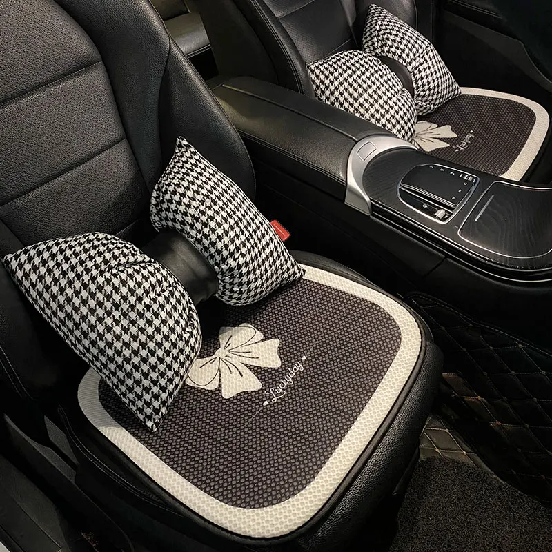 2023 New Car Cushion 3D Breathable Mesh Seat Cushion Seat Cover Rear Fart Cushion Four Seasons Universal Car Accessories