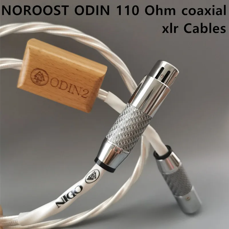 

Nordost Odin 2 110Ohm XLR plug balance Coaxial Digital AES/EBU interconnect cable