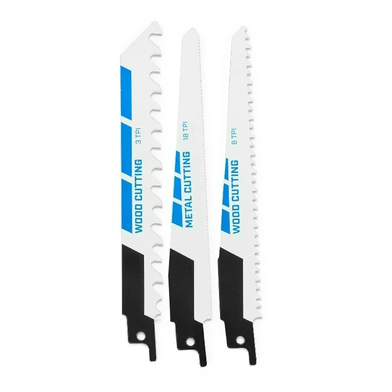 

3-Piece 6-Inch All Purpose Reciprocating Saw Blades
