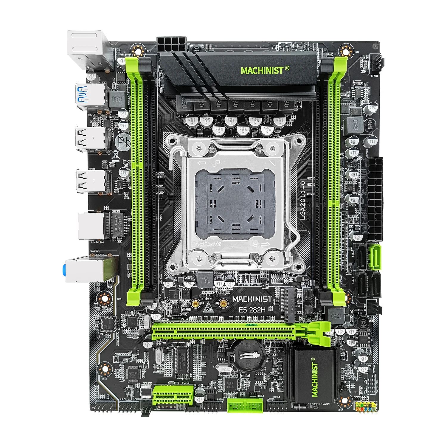 Imagem -04 - Kit Motherboard Lga 2011 Xeon e5 2650 Processador Cpu v2 16 gb = gb x Combo Ram Ddr3 Ecc Suporta Quatro Canais X79 282h Machinist-x79