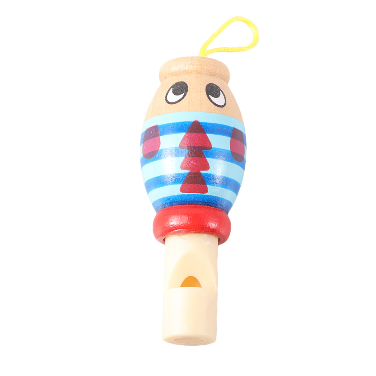 Music Educational Toy Wooden Flute Intelligence Cartoon Infant Toys Playing Instrument