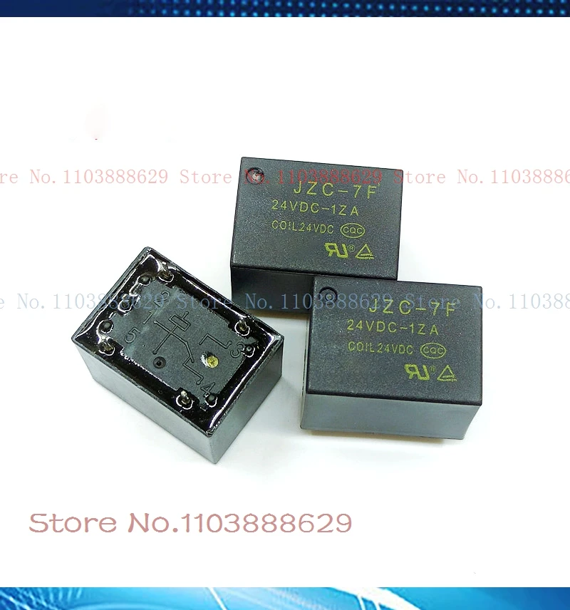 

JZC-7F 24VDC-1ZA DIP-5 HG4123-024-2C
