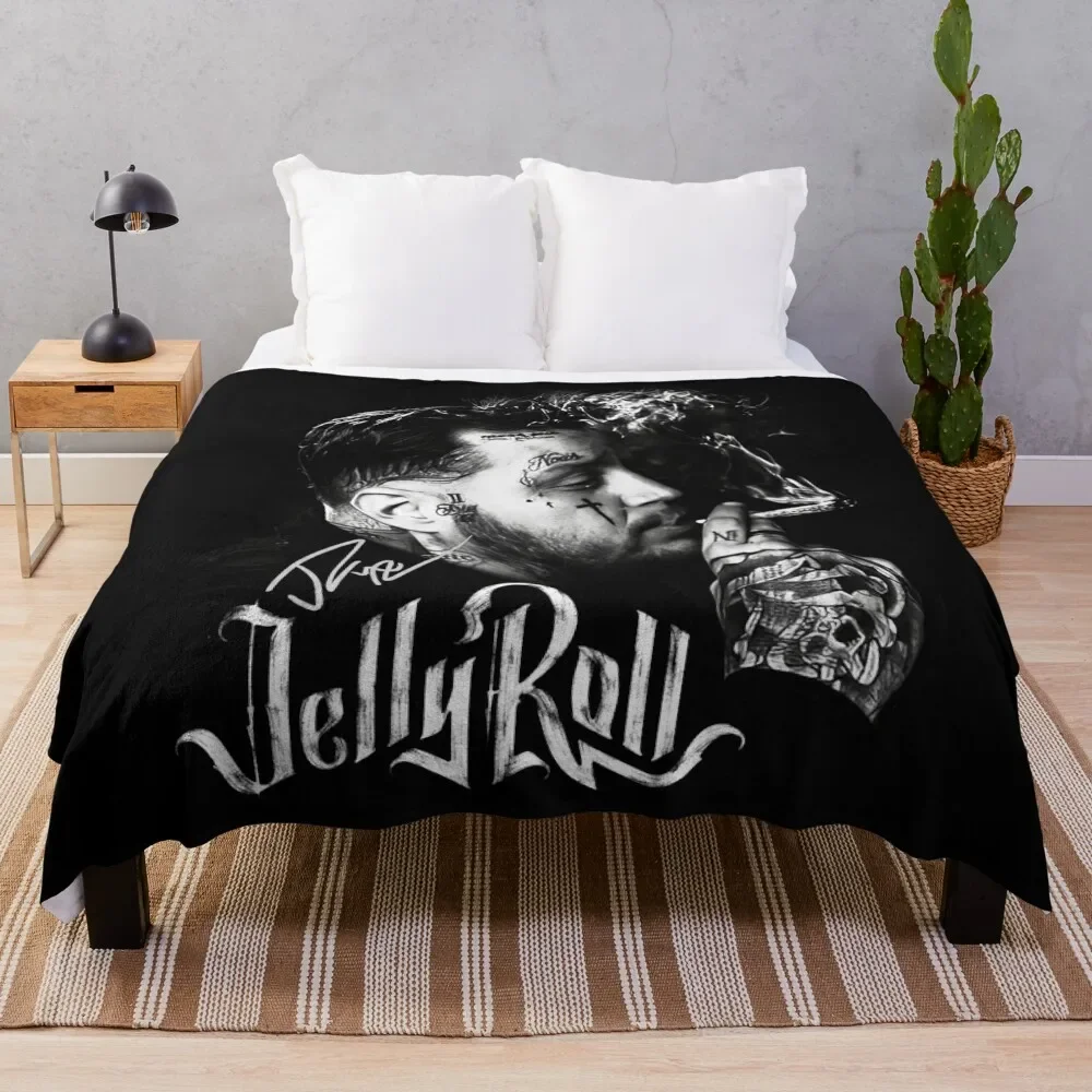 

Jelly Roll Vintage Throw Blanket Stylish Warm Blanket for Living Room Bedroom