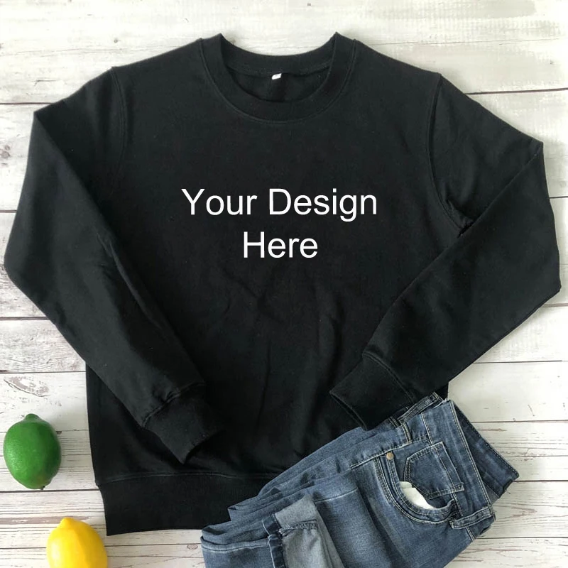 

Custom Pure Cotton sweatshirt Unsiex Spring Autumn Long Sleeve Sweatshirts Casual Pullover