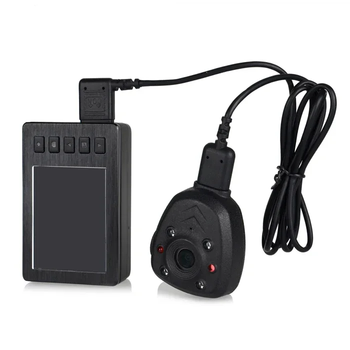 2.7 Inch FHD 1080P WDR Night Vision RCA Video Out Portable Dvr Recorder Body Camera