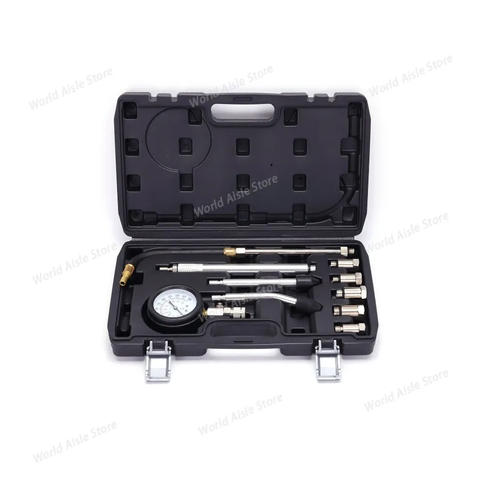 Automotive and Motorcycle Cylinder Pressure Gauge Set - Multi-Purpose Testing Tool Auto repair tools