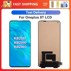 For OnePlus 8T 6.55''For 1+8T KB2001 KB2000 KB2003 KB2005 LCD Display Touch Screen Digitizer Assembly Replacement