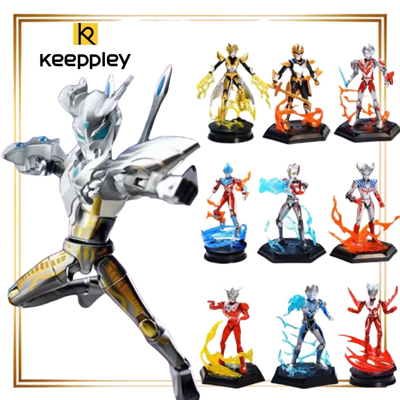 

Keeppley Ultraman Building Block Man Unlimited Edition ZERO The First Installment Assemble Toy Models A Showdown of Fates Gift