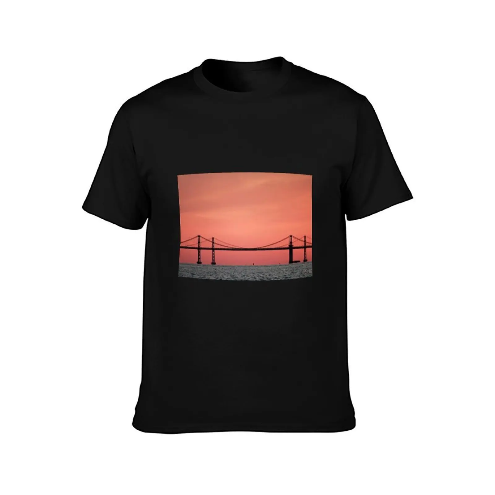 Chesapeake Bay Bridge T-Shirt Thanksgiving Casual Tee T-Shirt