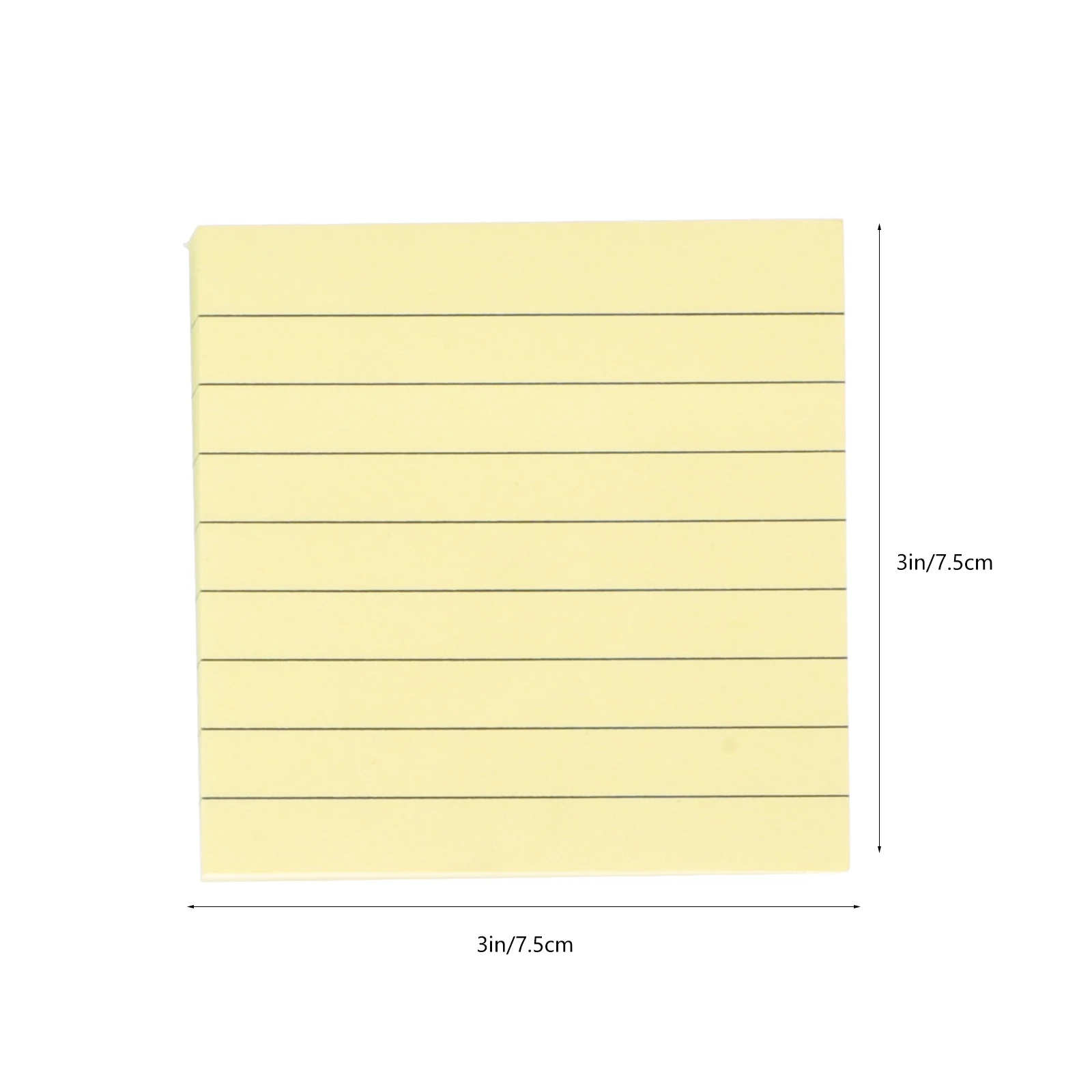 12 Pcs Creative Paper Simple Design Daily Notes Adhesive Pads Students Office Supplies Notebooks