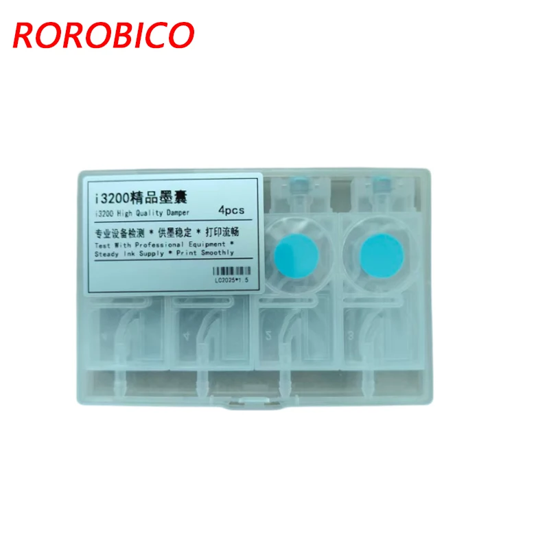 4 pezzi serranda di qualità eccellente serranda inchiostro originale con confezione per stampante Mimaki Jv33 XP600 i3200 4720 dumper inchiostro testina di stampa