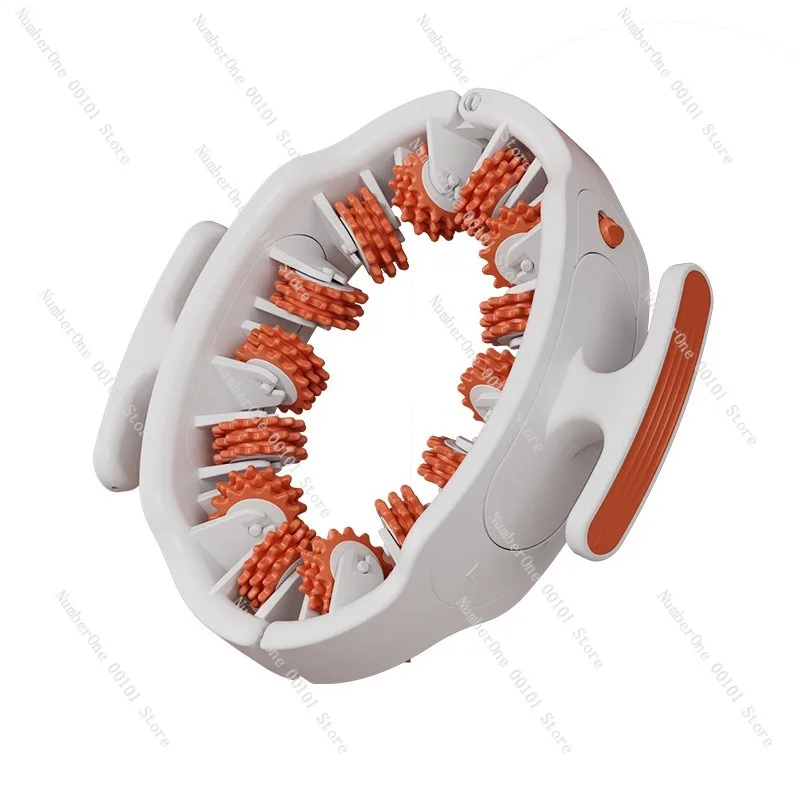 Circular Leg Massager, Soft Silicone Roller, Rolling Leg Slimming Device, Muscle Relaxation, Home Foot and Leg Massage Appliance