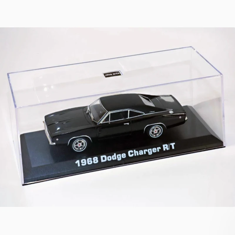 GreenLight 1:43 1968 Dodge's Charger RT Alloy Car Model Collection Display Toy Gifts Souvenirs