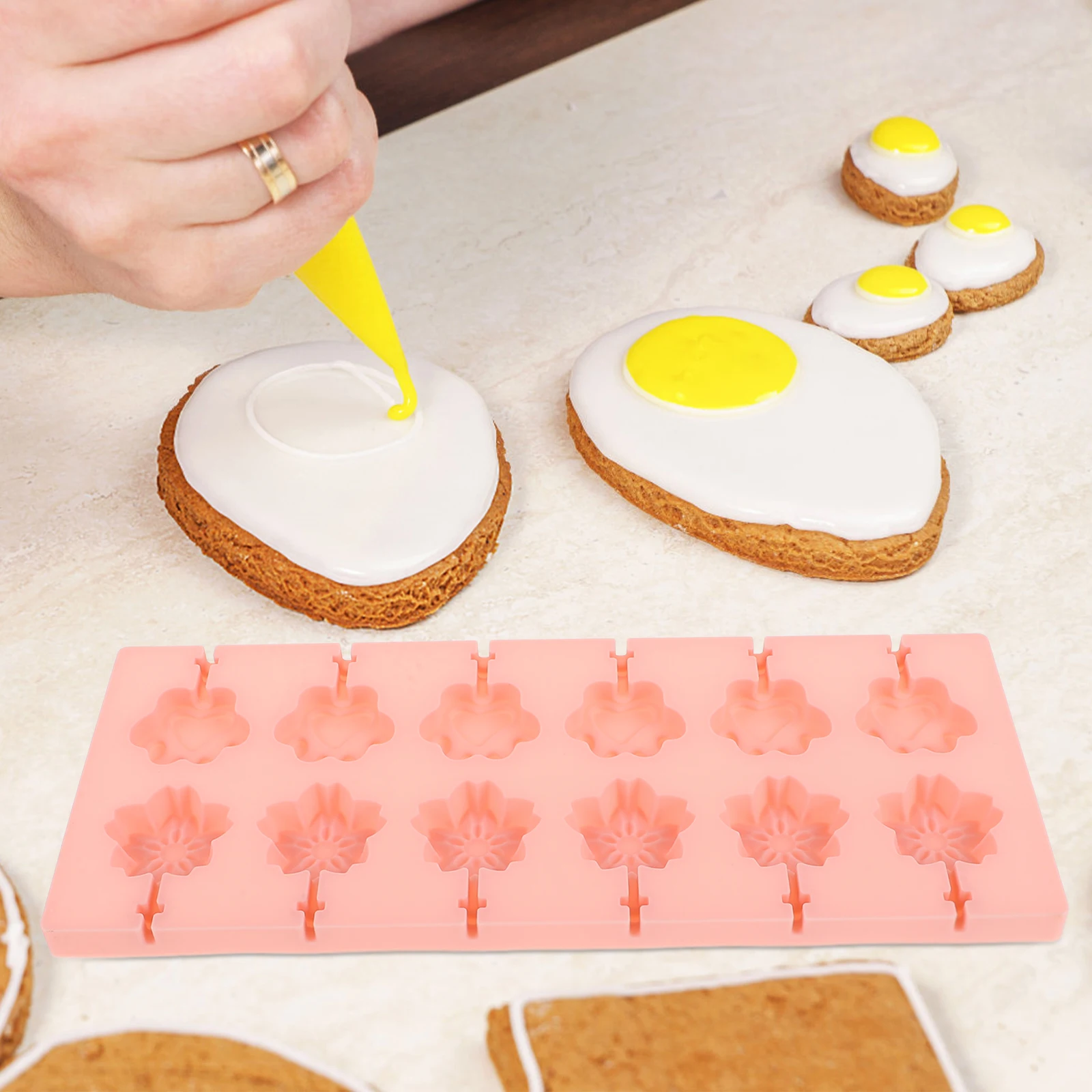 

Candy Molds Cute DIY Baking Mold Silicone Chocolate Nonstick Reusable Mould Home Baking Chocolate Making Supplies