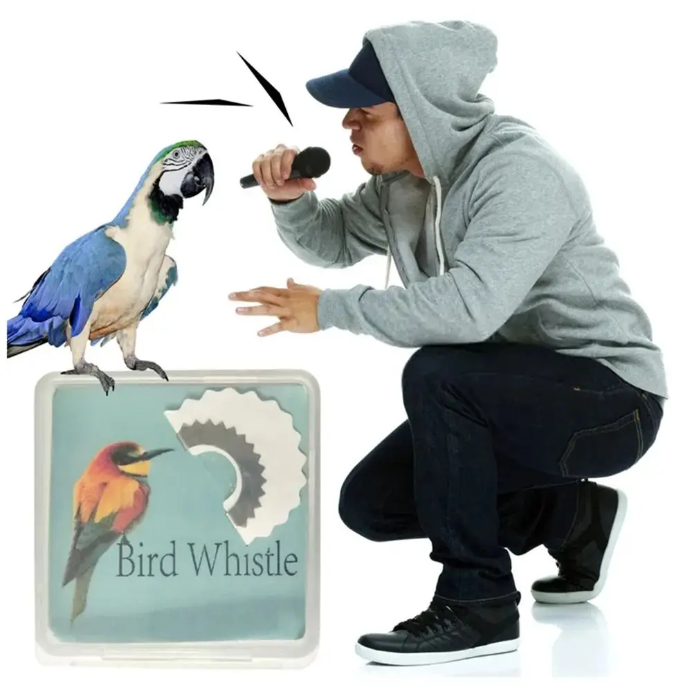 5PCS High Quality Magic Fun Bird Whistle Toys Ventriloquist Tool Bird Caller Inside Mouth Tongue Warbler Caller Boys Girls