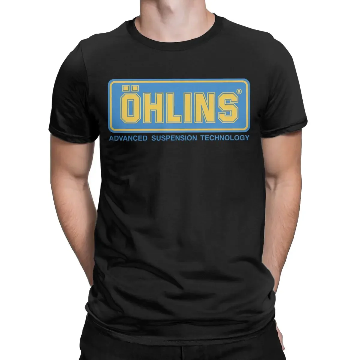 Ohlins Racing Sports Apparel Shirt for Men Women Motorcycles Funny Cotton Summer Clothing