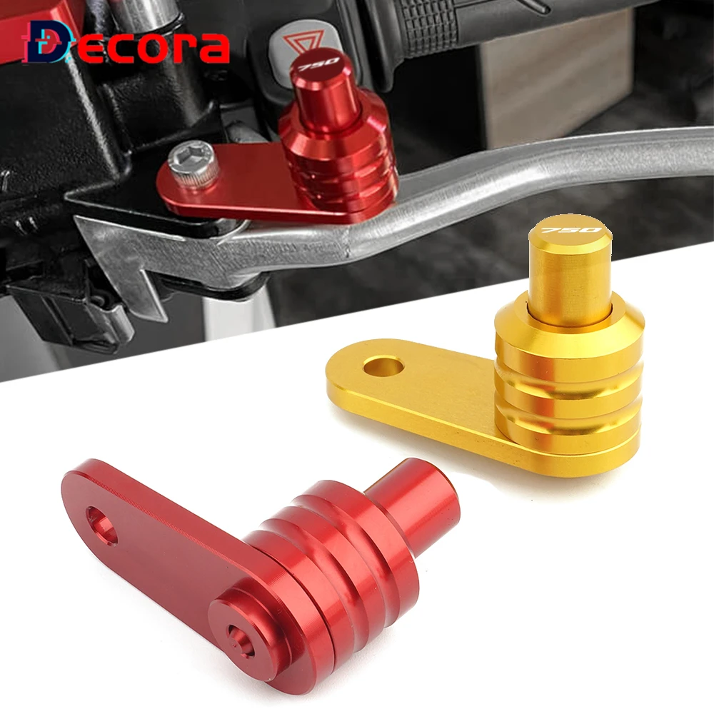 CNC Brake Lever Parking Switch Semi-automatic Lock Button For Honda Forza 750 Nss 750 Forza750 Nss750 Motorcycle Accessories