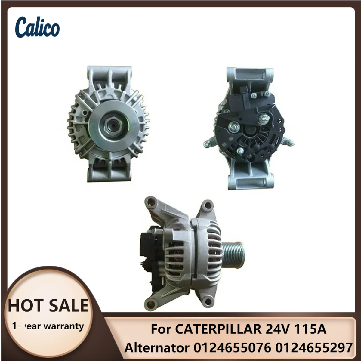 

Factory Direct Sales Are Suitable for CATERPILLAR 24V 115A Alternator 0124655076 0124655297