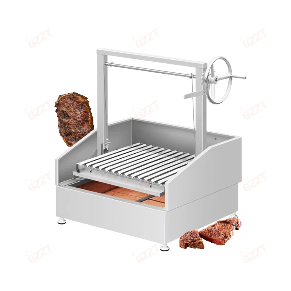Stainless Steel Parrilla Grill Detachable Santa Maria Grill Wholesale Outdoor Kitchen Charcoal Bbq Outside Bar Barbecue Grill