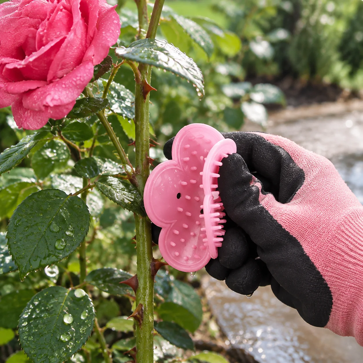 Rose Thorn Pliers Flexible Silicone Thorn Removal Tool For Flower Stem Stripping Home And Garden Supplies