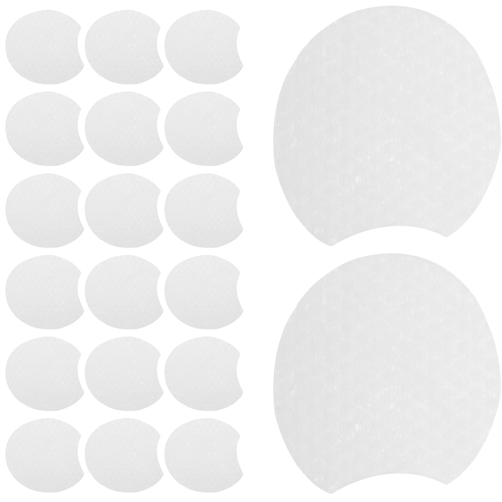 600 Pcs Pearl Pattern Makeup Remover Cotton Cleaning Pads Facial Multi-use for Face Supple Women's