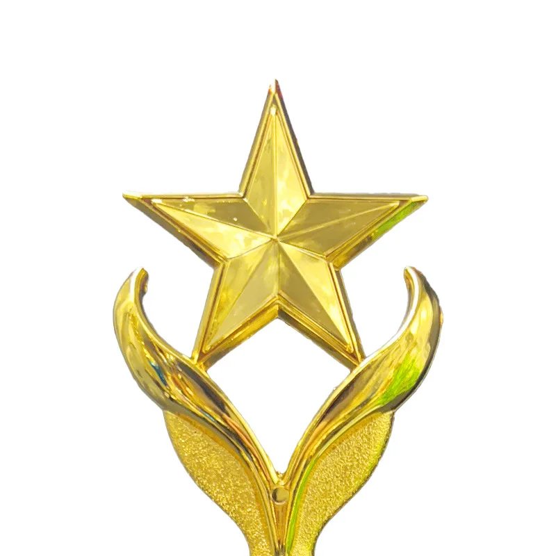Five-pointed star small trophy children's plastic award for labor, dance, singing, rope skipping performance, commemorative awar