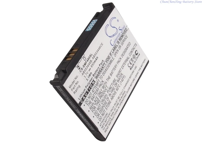 

3.7V 850mAh Battery AB553446CA, AB553446CE AB553446CA for Samsung 920SE, i620, SGH-A767,F480,F488,F488E, W569, W509 920SE F480T