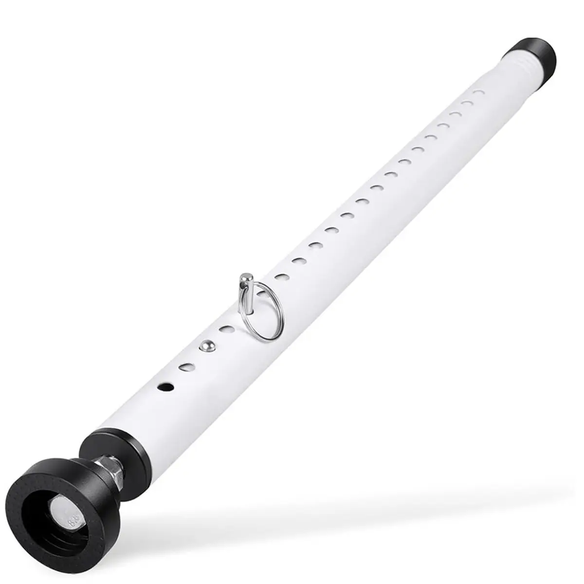 BHBL Sliding Door Security Bar, 17-50 Inch Adjustable with Rubber Tips, Sliding Door Lock Bars, for Window Safety Bars Home