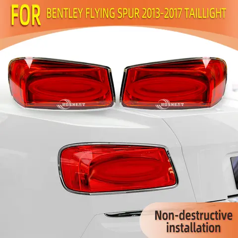 벤틀리 플라잉 스퍼 2013 2014 2015 2016 2017, 후면 LED 후미등, 브레이크 램프 신호, 자동차 액세서리