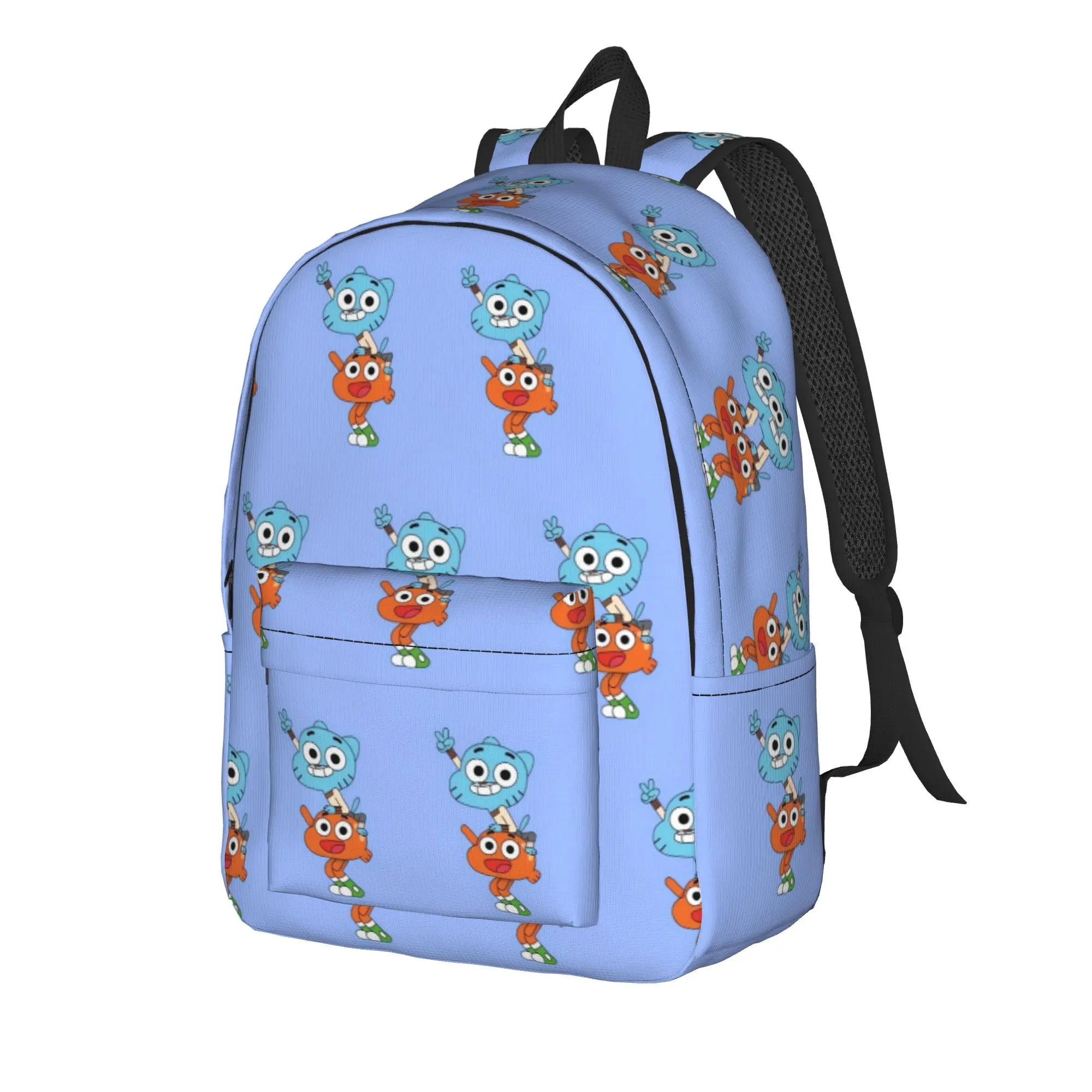 Gumball Gum Ball Watterson Amazing Cartoon Backpack Backpacks Women Men High Quality Large High School Bags Stylish Rucksack