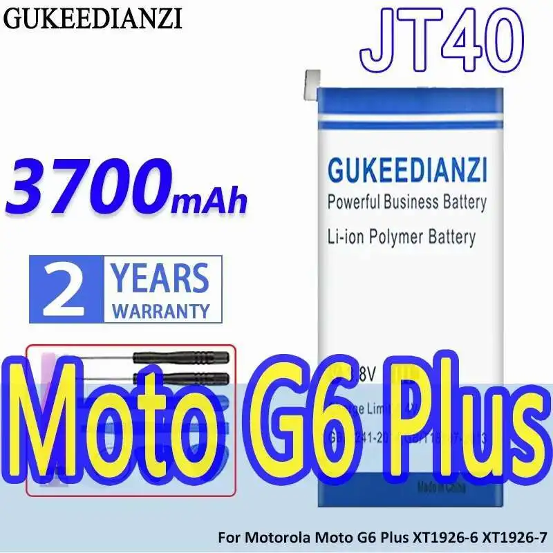 

Для Motorola Moto G6 Plus XT1926-6 XT1926-7 JT40 хорошая низкотемпературная батарея для мобильного телефона 3700 мАч