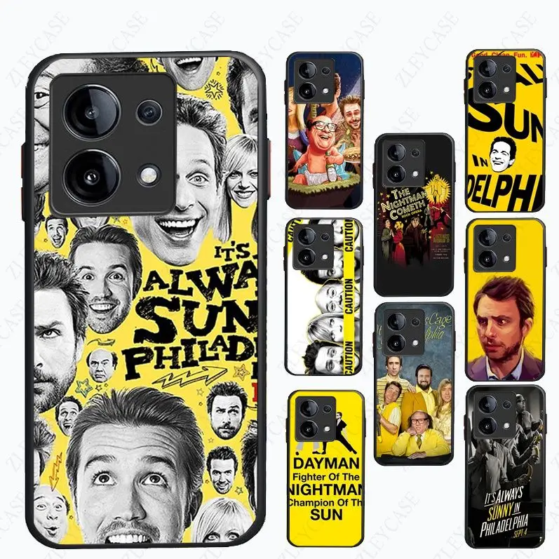 funda TV Always Sunny in Philadelphia For Xiaomi Redmi Note13pro note12pro 11pro note10pro 9pro 8pro 9s 8T K40 12C 10C 9C Cases