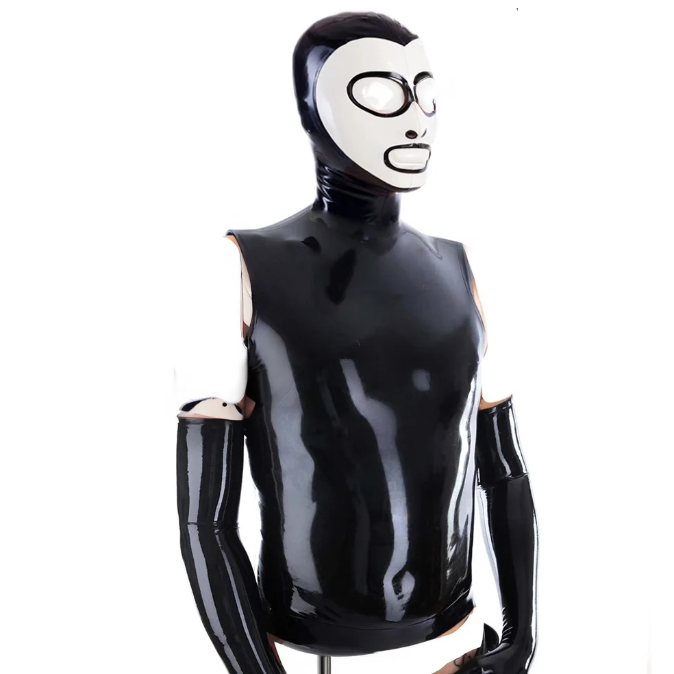 Full Coverage Latex Mask and Latex Catsuit: An Alluring Look for the Rubber Wearing Club