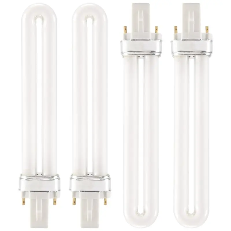 

4 X 9W Nail UV Light Bulb Tube Replacement For 36W UV Curing Lamp Dryer-[A22I Store]