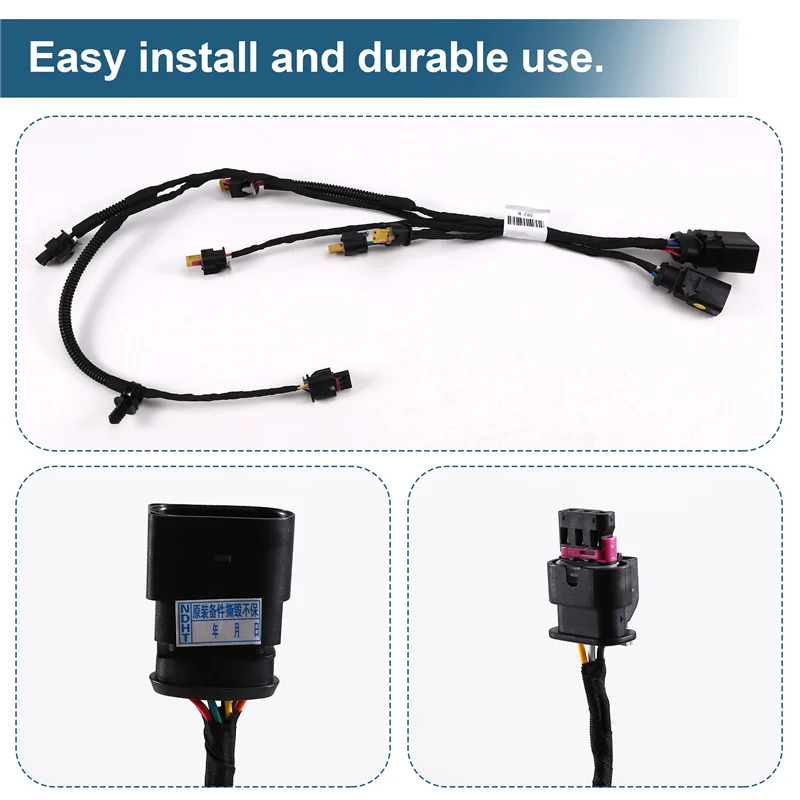 

OB-Engine Injector Wiring Harness Fuel Injector Cable Engine Injector Wiring For VW CC Passat 06J971082D 06J971082A