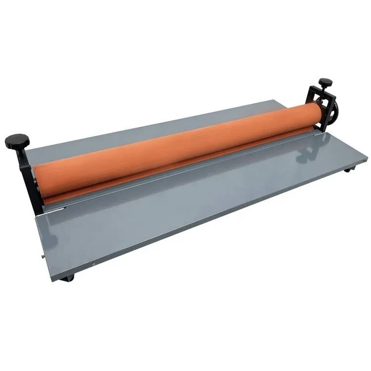 for LBS1000 39 Inch Cold Laminator Machine Manual Vinyl Photo Film Cold Laminator Hand Crank Pressure Cold Roll Laminator