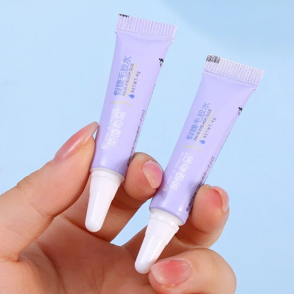 Strong False Eyelashes Glue Waterproof Quick Drying Invisible White Eyelash Extension Glues Long Lasting Eyelashes Makeup Tools