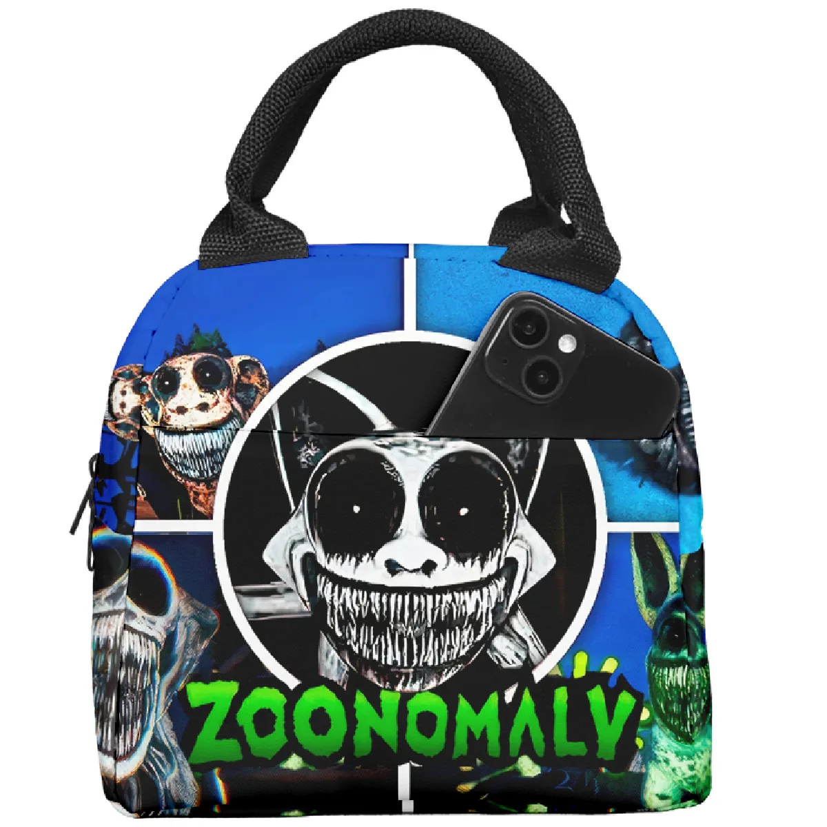Hip Hop Popular New Zoonomaly Lunchbox Thermal insulation Food Lunch Bag 3D Printed Insulated Portable Handbags Ice Bags