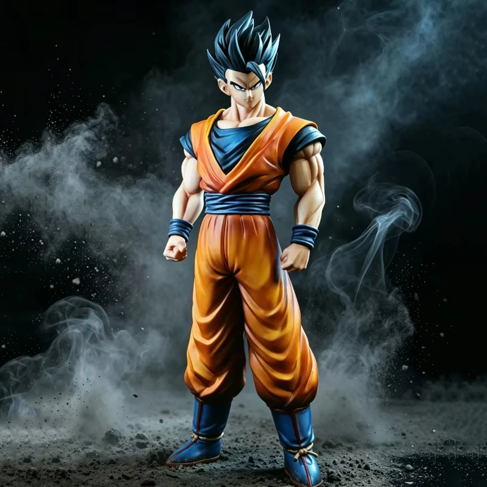 32cm Dragon Ball Mystic Gohan Anime GK Actionfigur Ultimate Gohan Vollständig Bemalte PVC-Statue Modell Desktop-Ornament Geschenk
