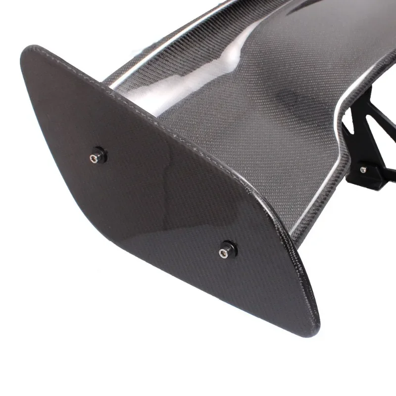 Car modification parts sedan exterior trim tail wing GT real carbon fiber fixed wind wing 145cm rear spoiler free shipping
