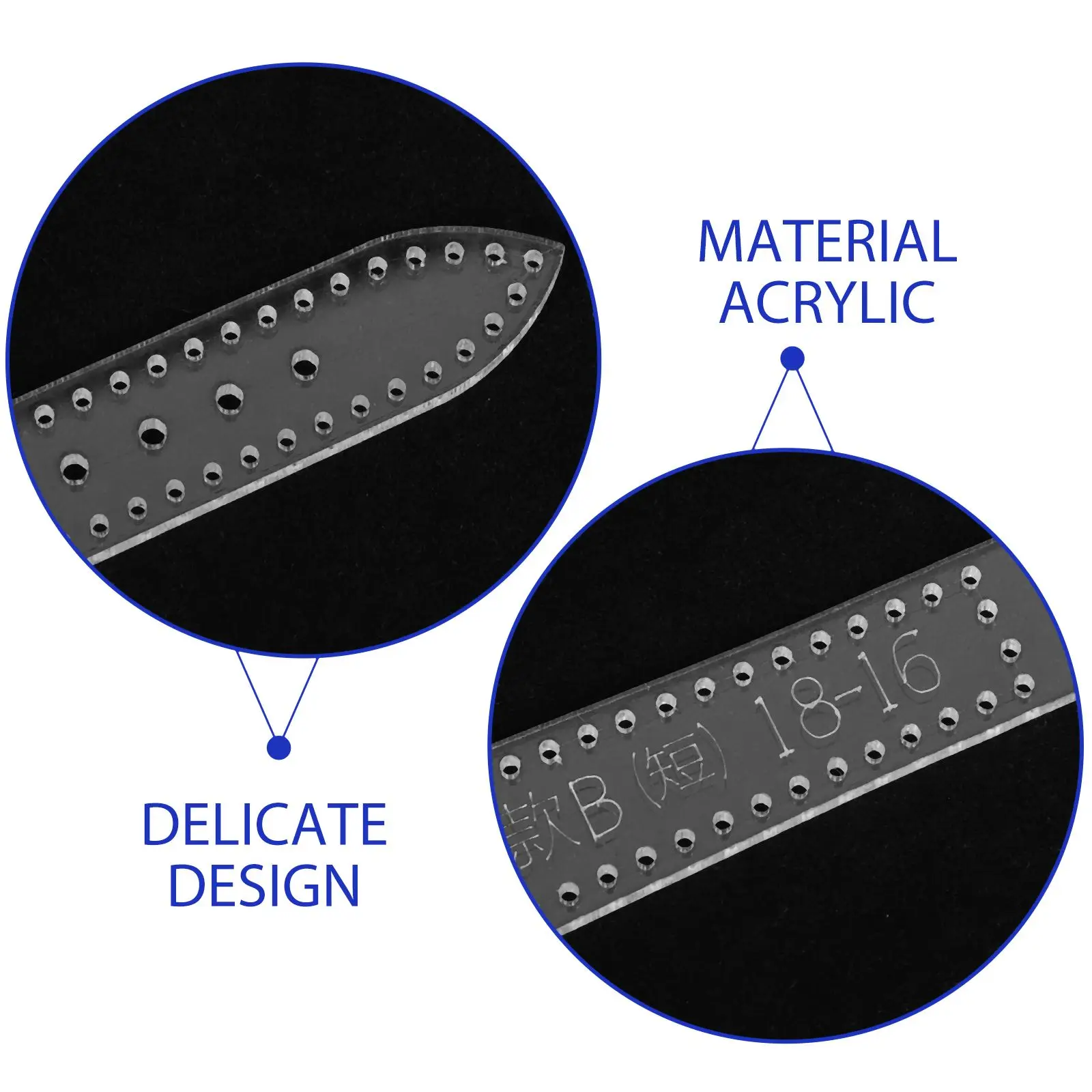 Watch Strap Template Watchband Stencil for Craft Drawing Men Ladies Bands