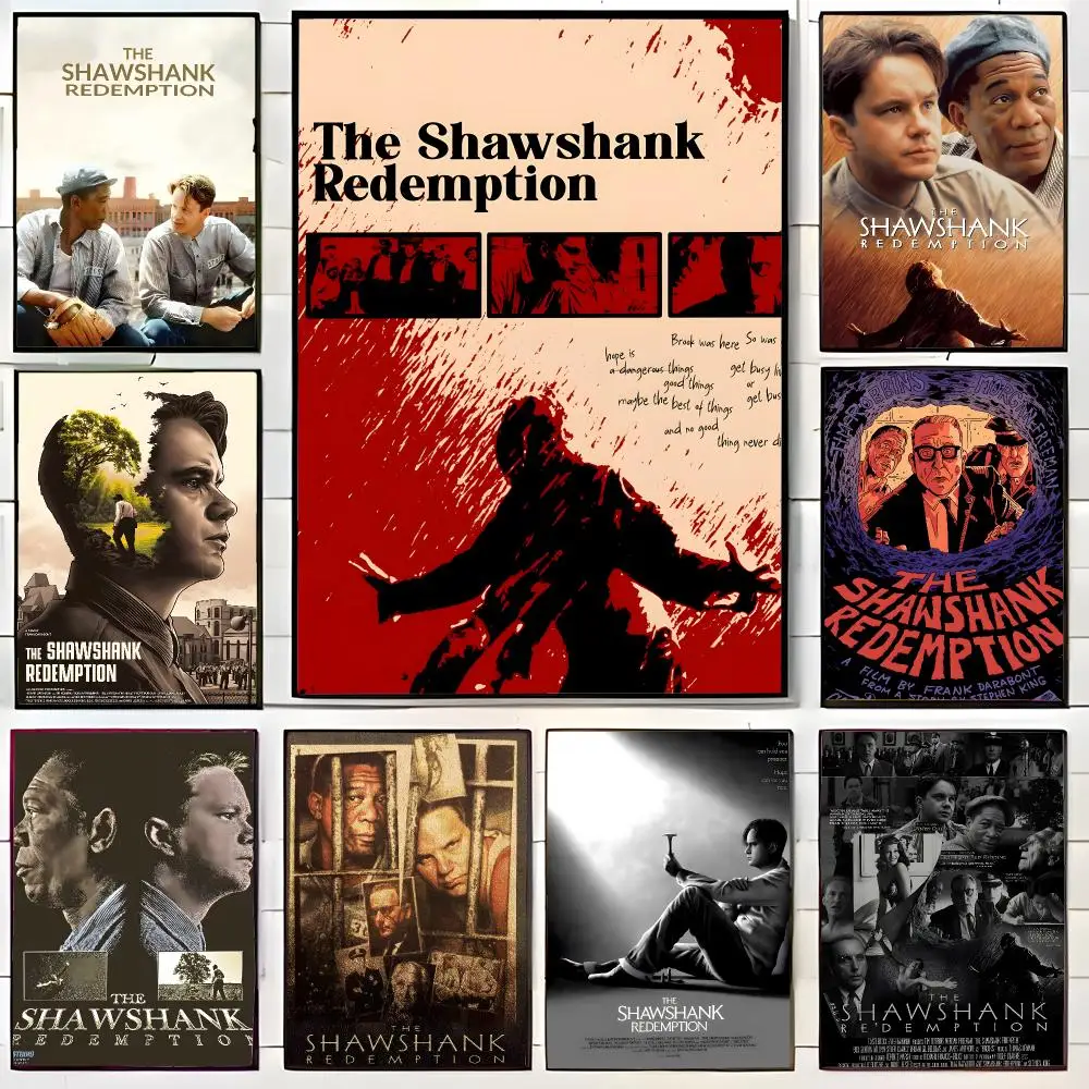 Hopeful Movie T-The Shawshank Redemption Poster Wall Art Print Decorative Mural Home Decor Gift Unframed