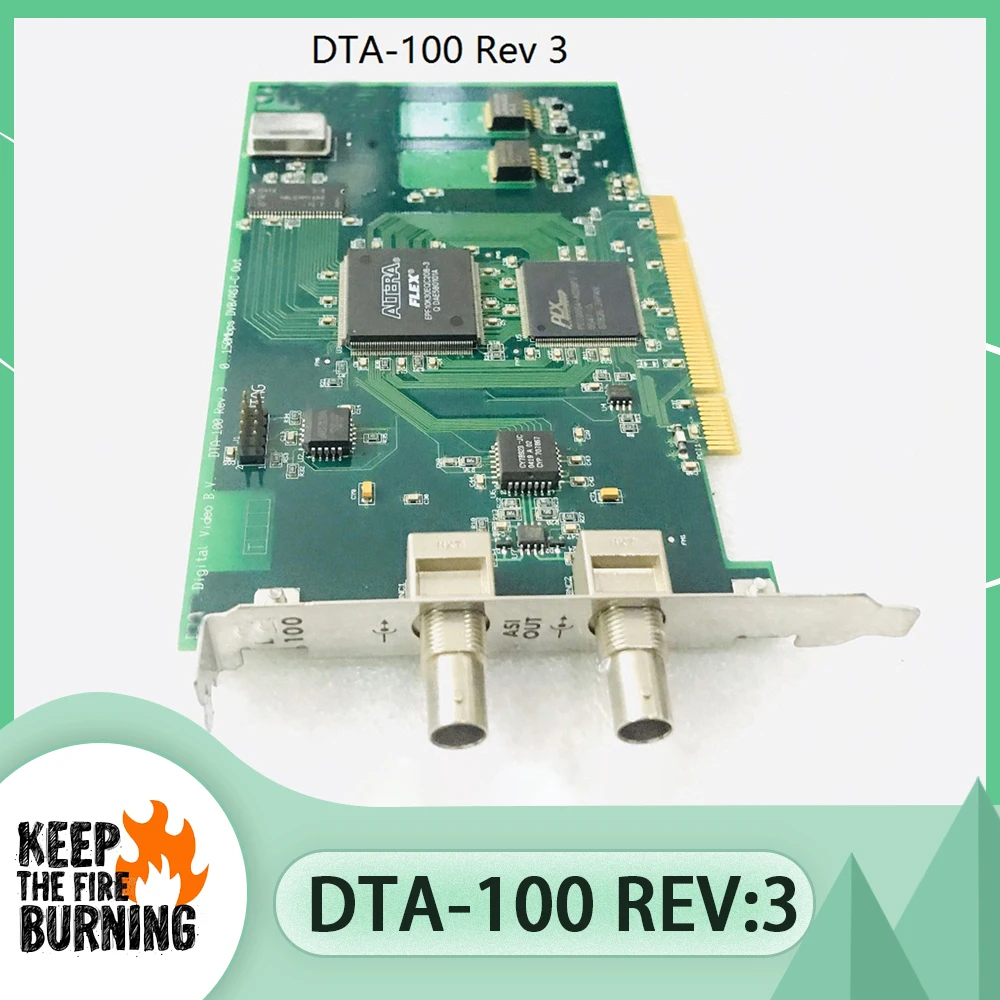 

For DEKTEC Acquisition Card DTA-100 REV:3 DVB/ASI-C DTA-100 Type DVB Digital Stream Playback Card