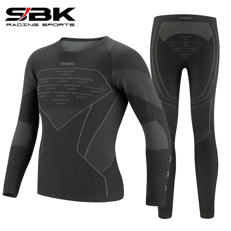 SBK-Vêtements de ski d'été à séchage rapide, vêtements d'équitation de moto, séchage rapide, absorption respirante de l'humidité, couche astronomique