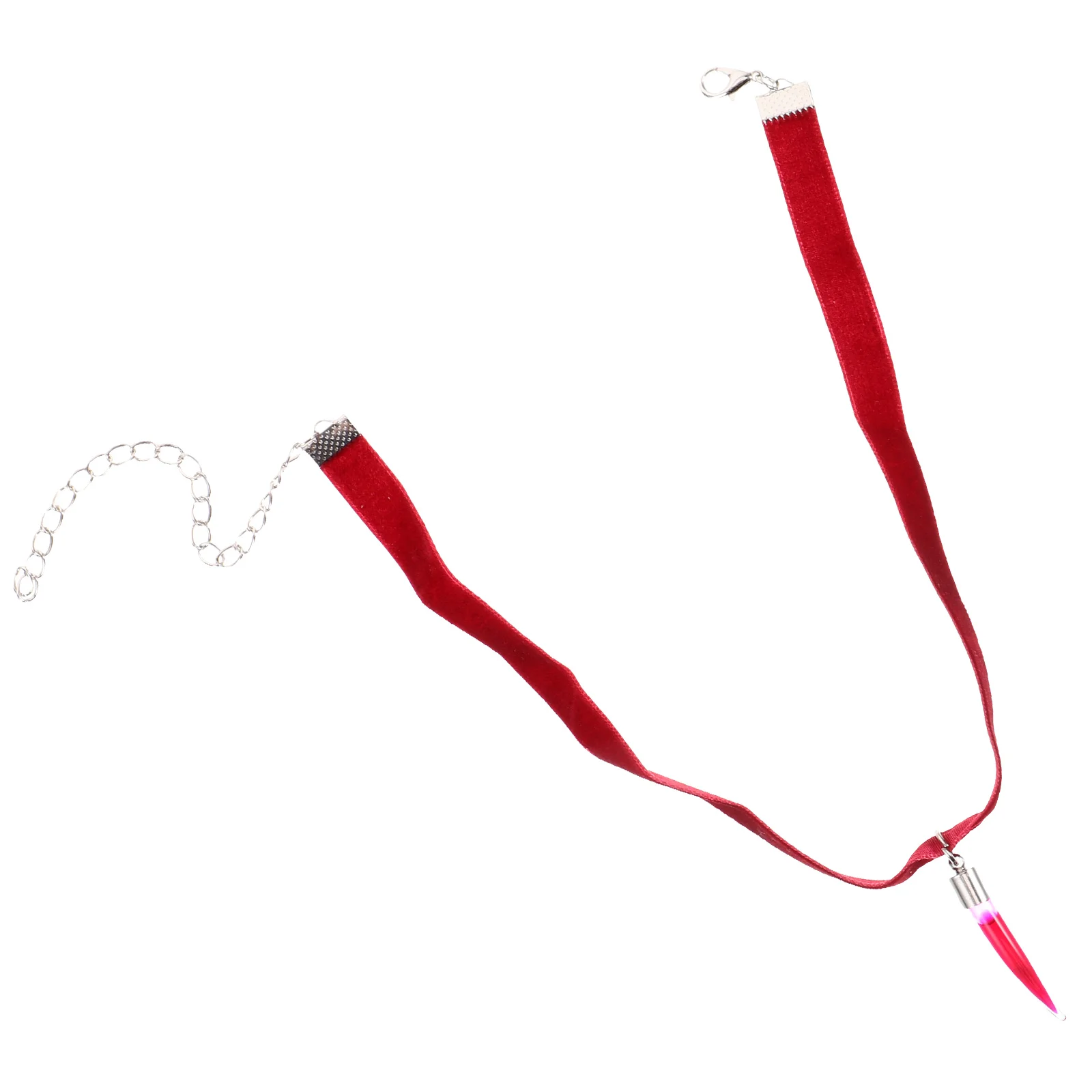 

Blood Bottle Necklace Chain Jewelry Halloween Ornament Accessory Decoration Necklaces