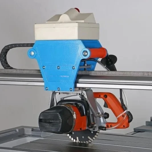 QX-ZD-1200 Fully Automatic Multifunctional Electric Desktop Tile Stone Cutting & Chamfering Machine Industrial Water Jet-for DIY