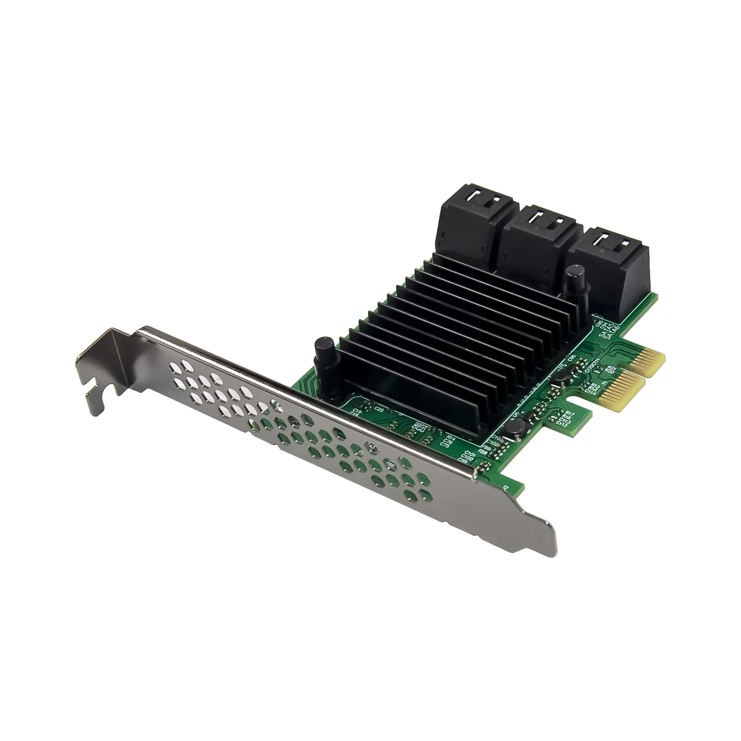 SUNWEIT ST552 2025 PCIe إلى SATA 6 منافذ Marvell 88e9215 PCIe محول SATA3.0 6Gb إضافة على البطاقات #1